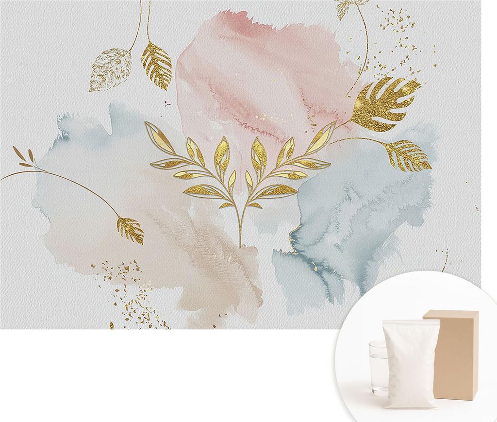 Fototapete - Wandbilder für Wohnzimmer - 152x104 cm - Dekorative Wandfolie - Modernes Design für Wanddekoration - Tapeten für Innenräume - Bota...