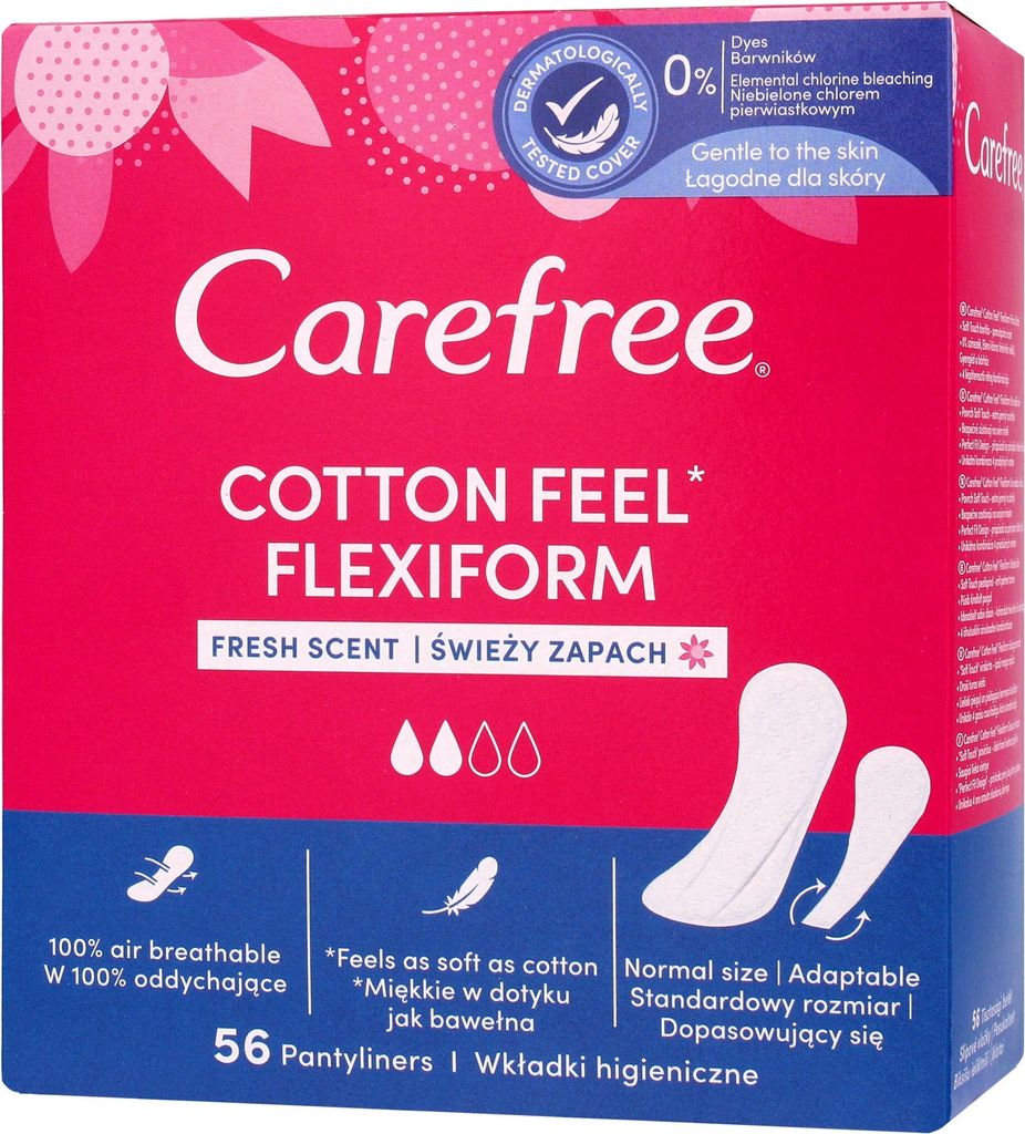 Carefree 5284253003 Carefree Slipeinlagen Bavlna Feel Obrázok produktu 