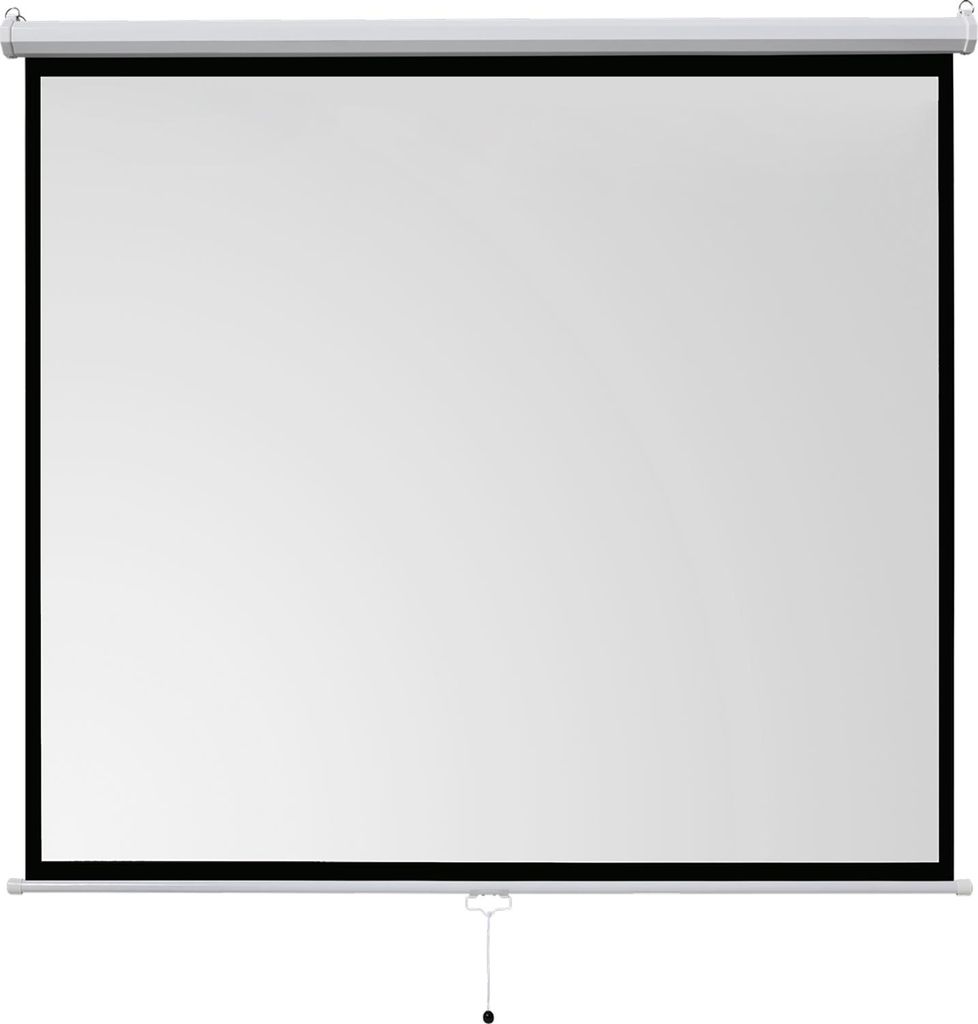 celexon basic Rollo-Leinwand 110" | 200x200 cm 1:1 | Produktbild 