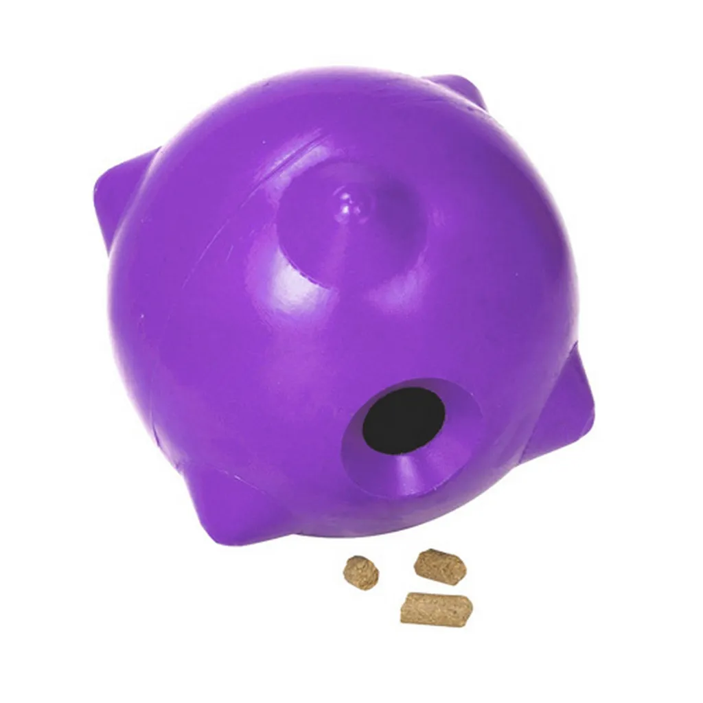 Balle de Jeu pour Cheval Stubbs Horsey Ball Violette Anti-ennui