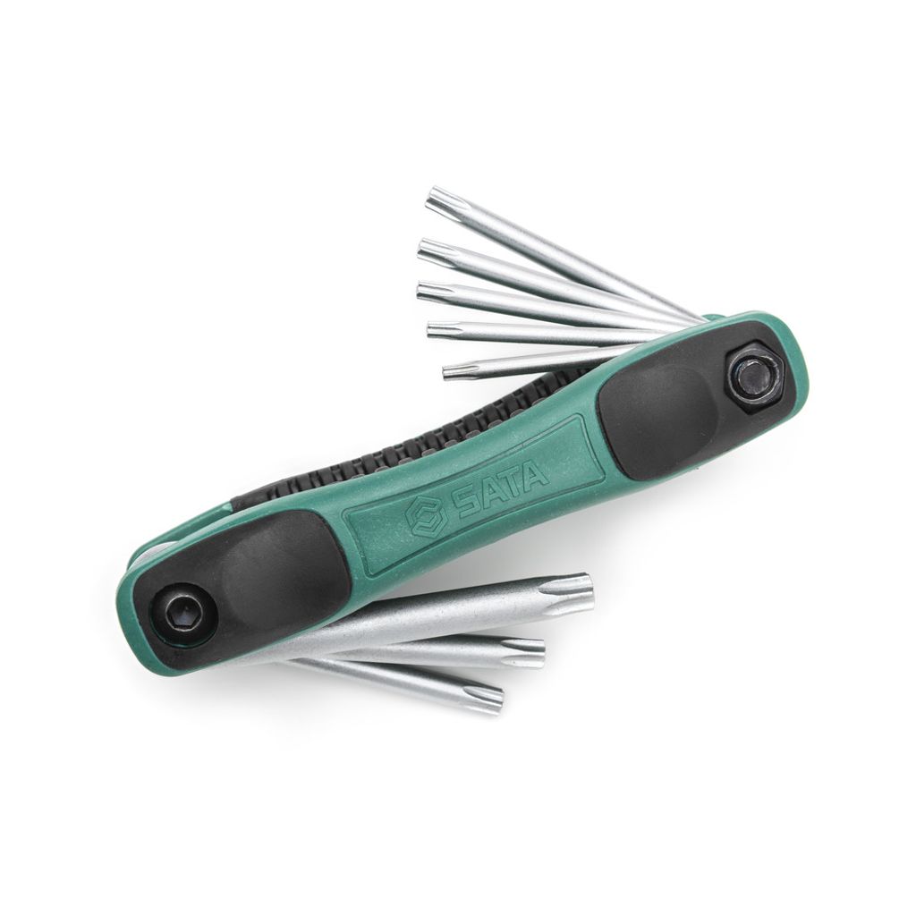 12 Stück SATA Stiftschlüssel-Satz, Torx, 8-teilig, T9-T40