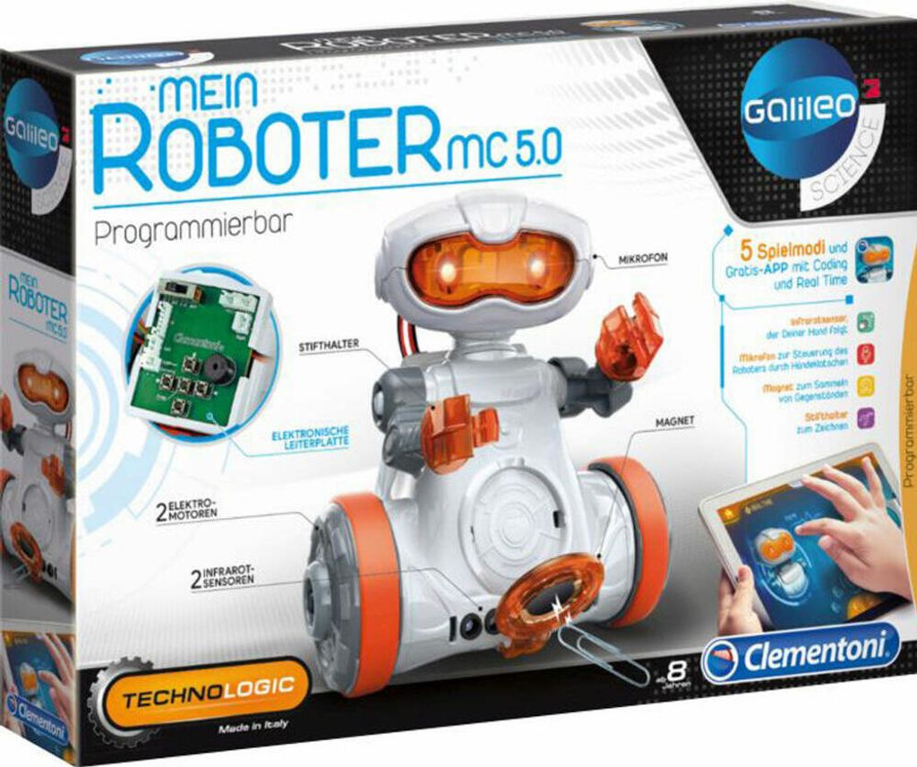 Clementoni Galileo Robotics 59158, Robot, 8 rok / roky, Obrázok produktu 
