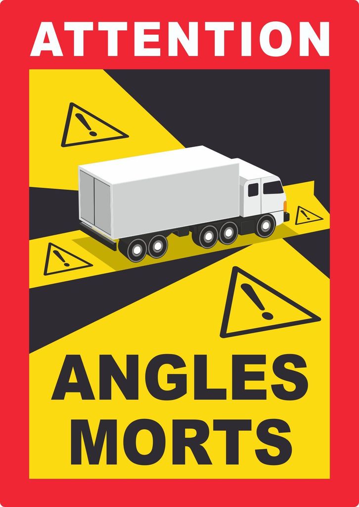 Angles Morts Aufkleber A1 (594x841mm)