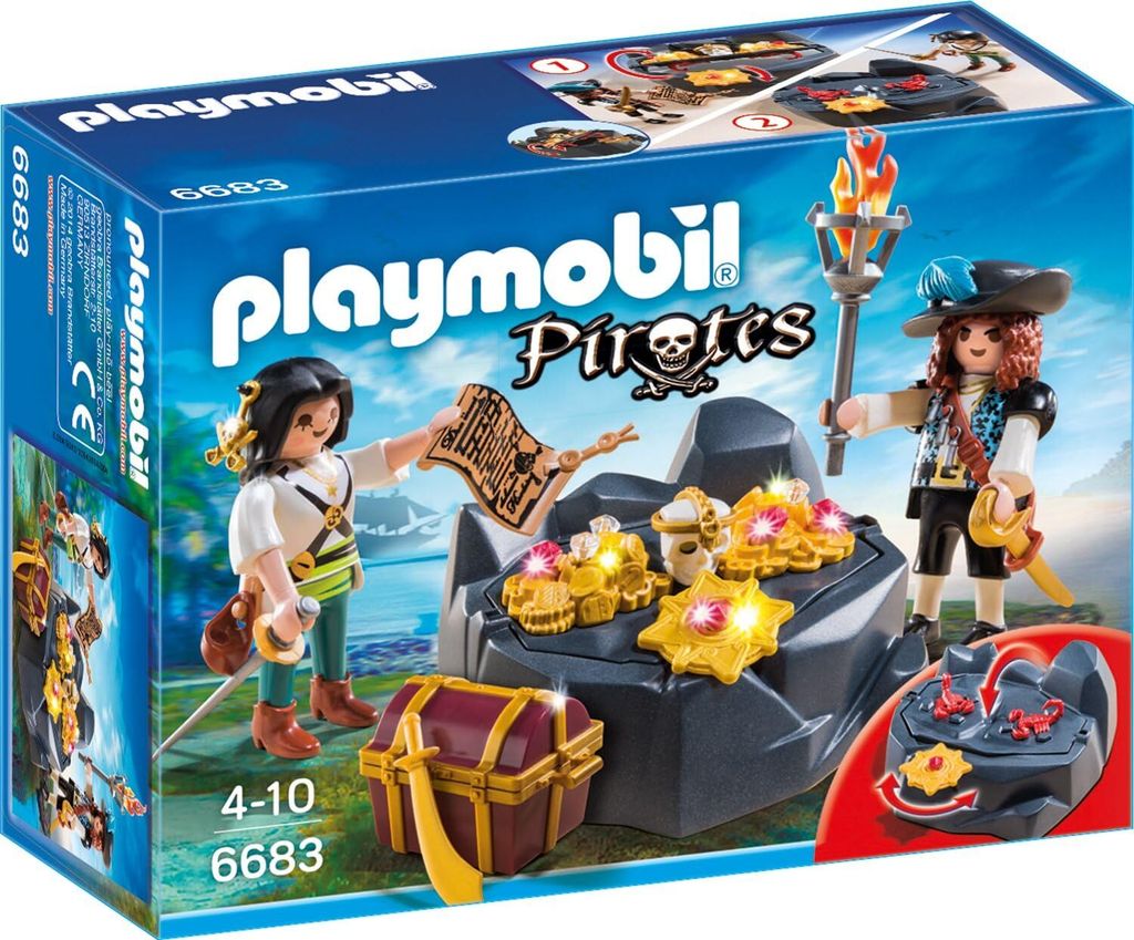 PLAYMOBIL 6683 - Piraten-Schatzversteck Produktbild 
