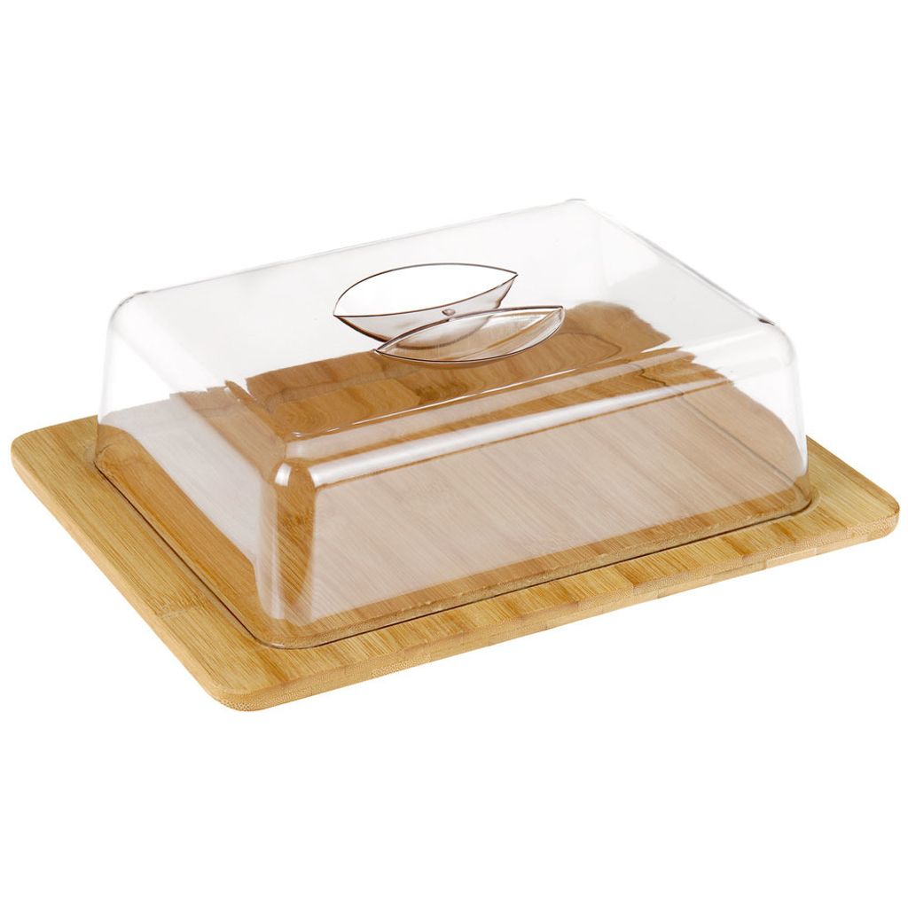 Plateau à fromage Excellent Houseware, en bois, 26 x 20 x 8 Image du produit 