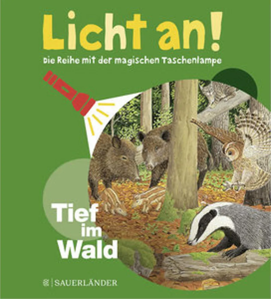 Livre Éducatif Forêt Licht an 04 Tief im Wald pour Petit Explorateur
