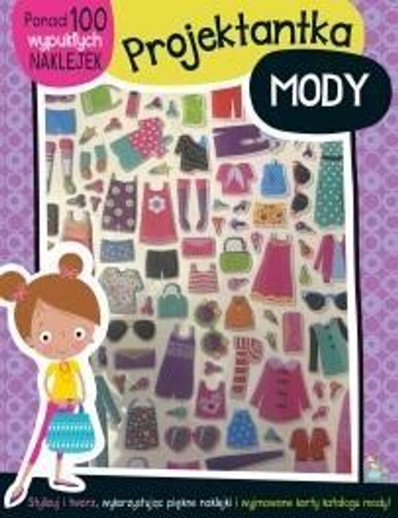 Projektantka Mody - 100 Wypukłych Naklejek