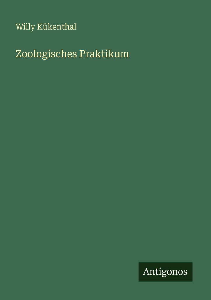 Zoologisches Praktikum