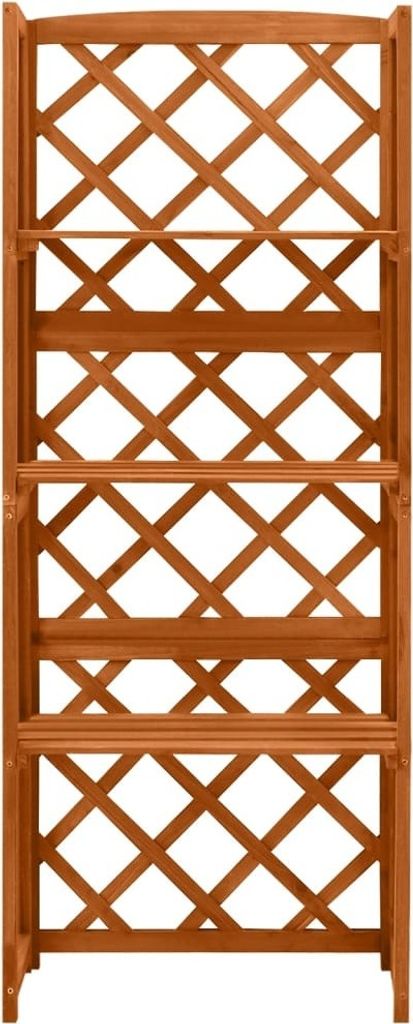 vidaXL Treillis avec étagères 55x30x140 cm Sapin massif Image du produit 