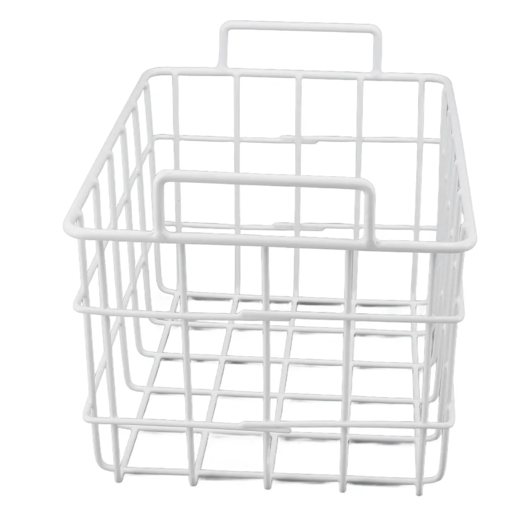 Cestini del filo del congelatore, congelare organizzare il cestino, cestino di stoccaggio del filo, cestino dell'organizzatore del congelatore del petto, cestino del filo della dispensa, cestino del filo della lavanderia - 3