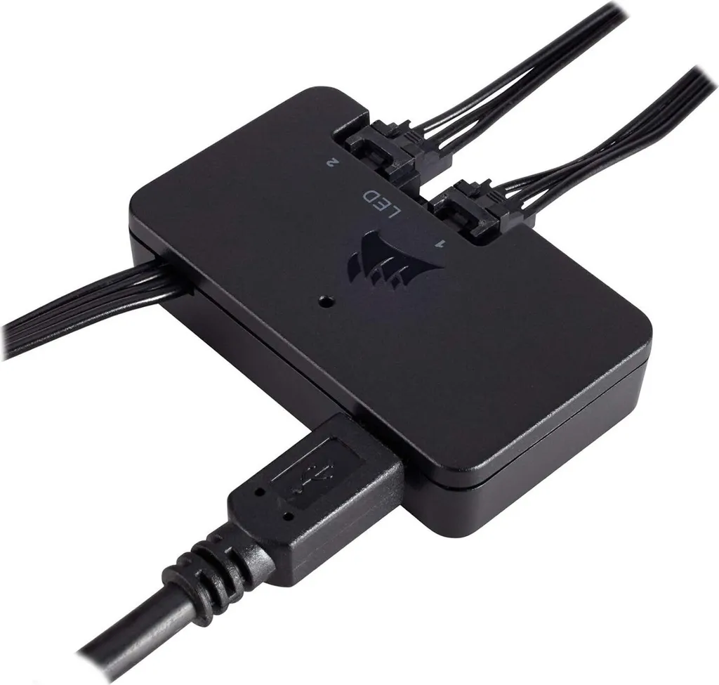 Éclairage Boîtier PC Corsair Lighting Node PRO pour Setup Gamer - 12