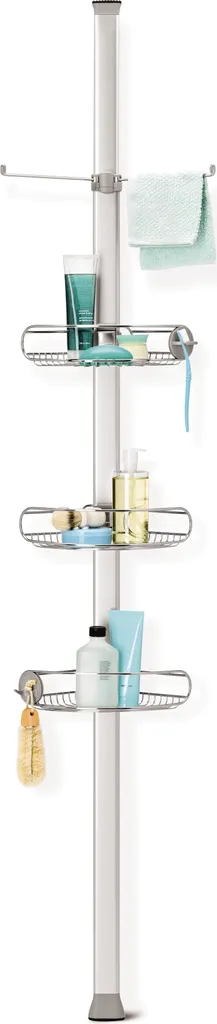 Étagère de salle de bain Simplehuman antirouille au design modulable