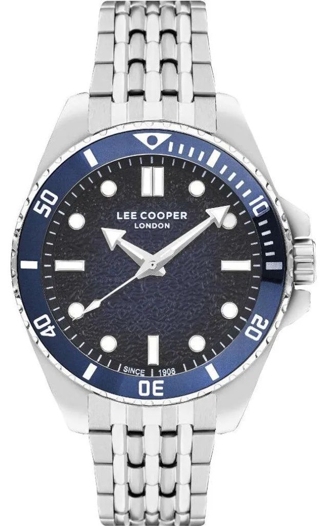 Montre à quartz homme LC07954.390 au style sport chic et cadran acier