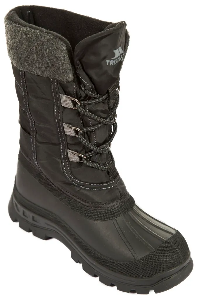 Bottes de neige enfant Trespass Strachan - Semelle antidérapante noire