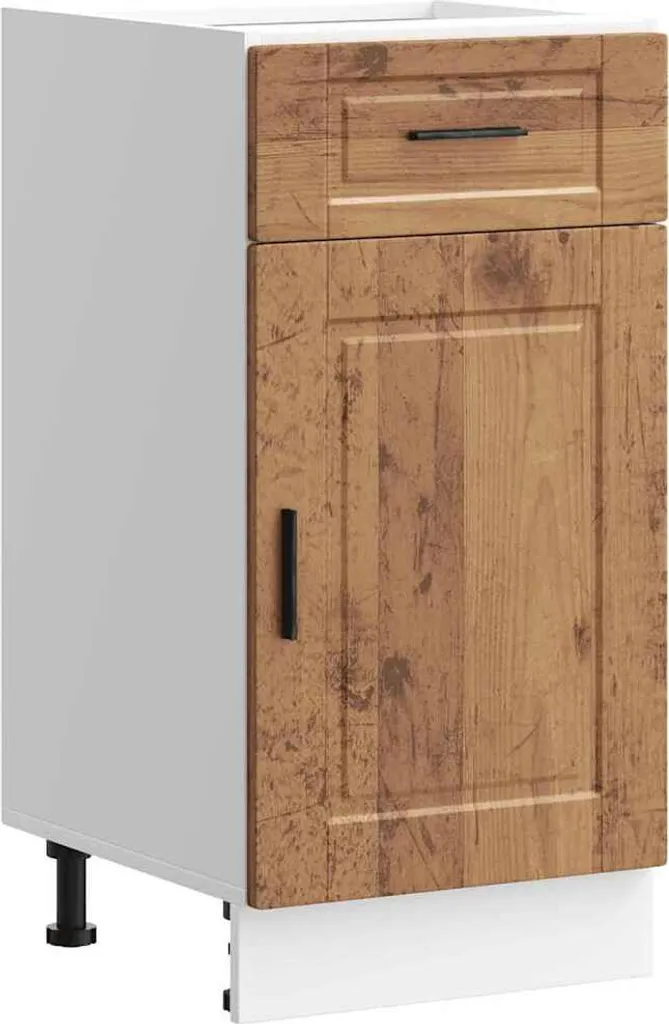 vidaXL Base da cucina Porto in legno di recupero, materiale a base di legno