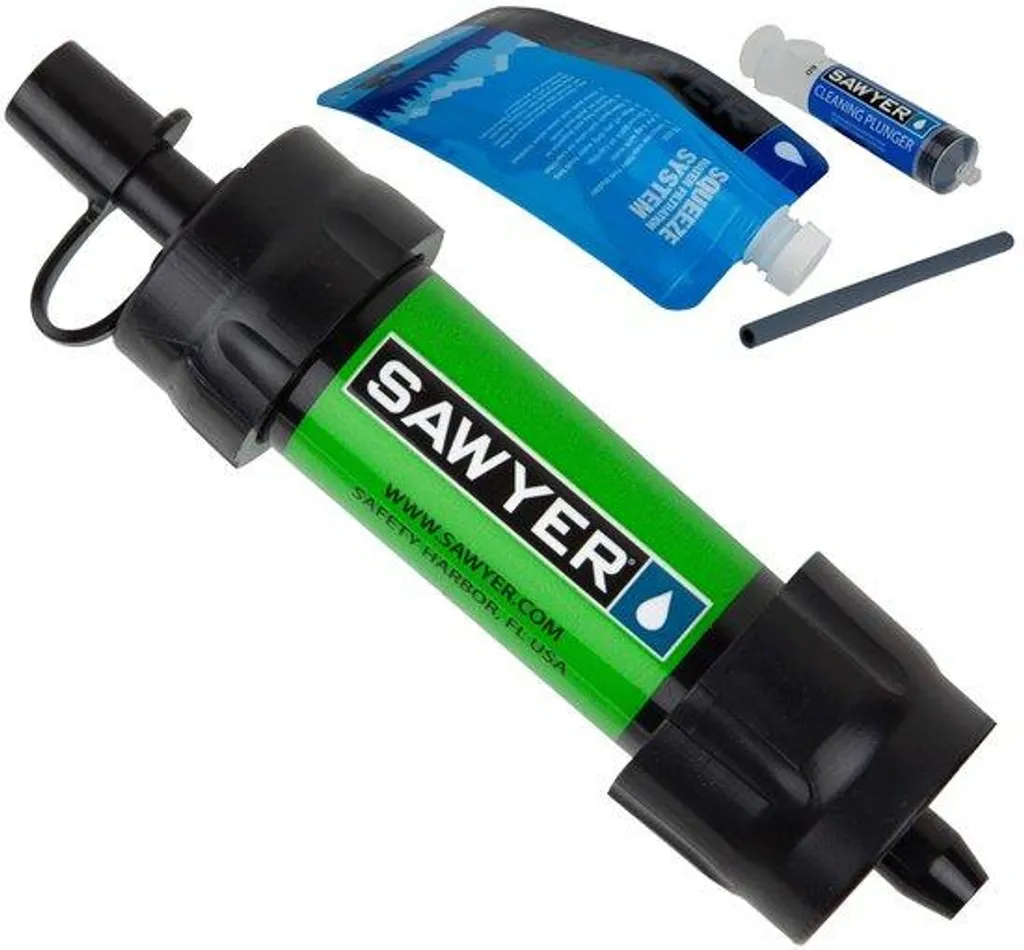 Purificateur d'eau compact et léger pour camping - Filtre survie portable