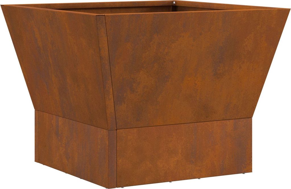 Feuerstelle Quadratisch 40x40x30 cm Cortenstahl, Feuerkörbe & -schalen DesignMöbel Neu