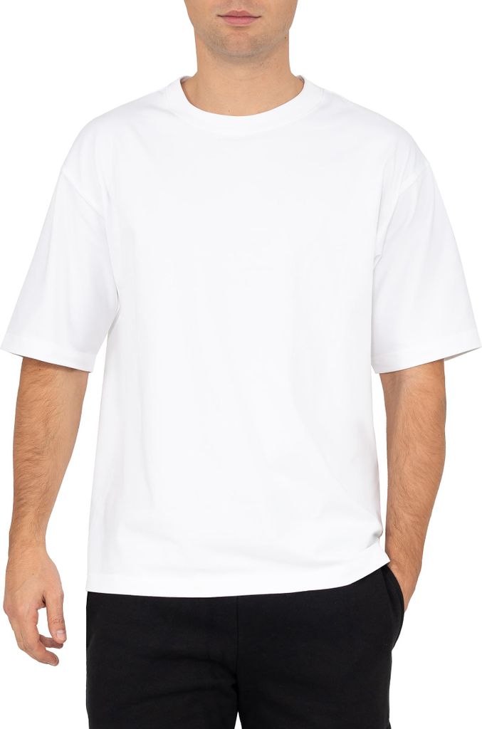 Reichstadt Regular Fit T-Shirt Herren Shoulder Drop 25RS071 White XXL
