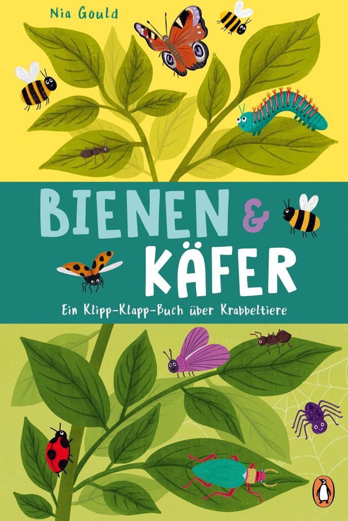Bienen & Käfer - Ein Klipp-Klapp-Buch über Krabbeltiere