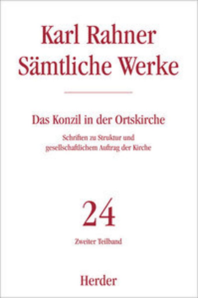 Das Konzil in der Ortskirche
