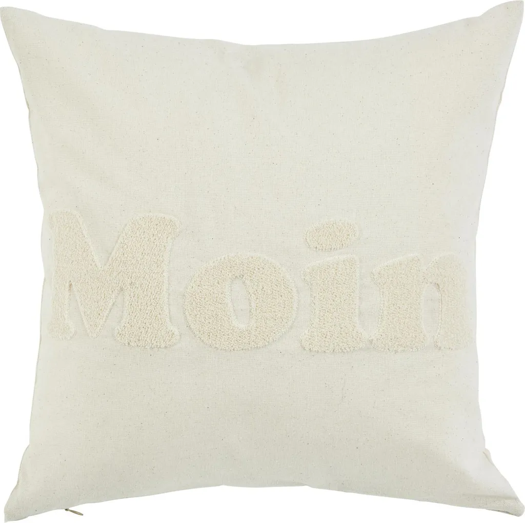 Housse de coussin durable et lavable en toile pour un intérieur soigné
