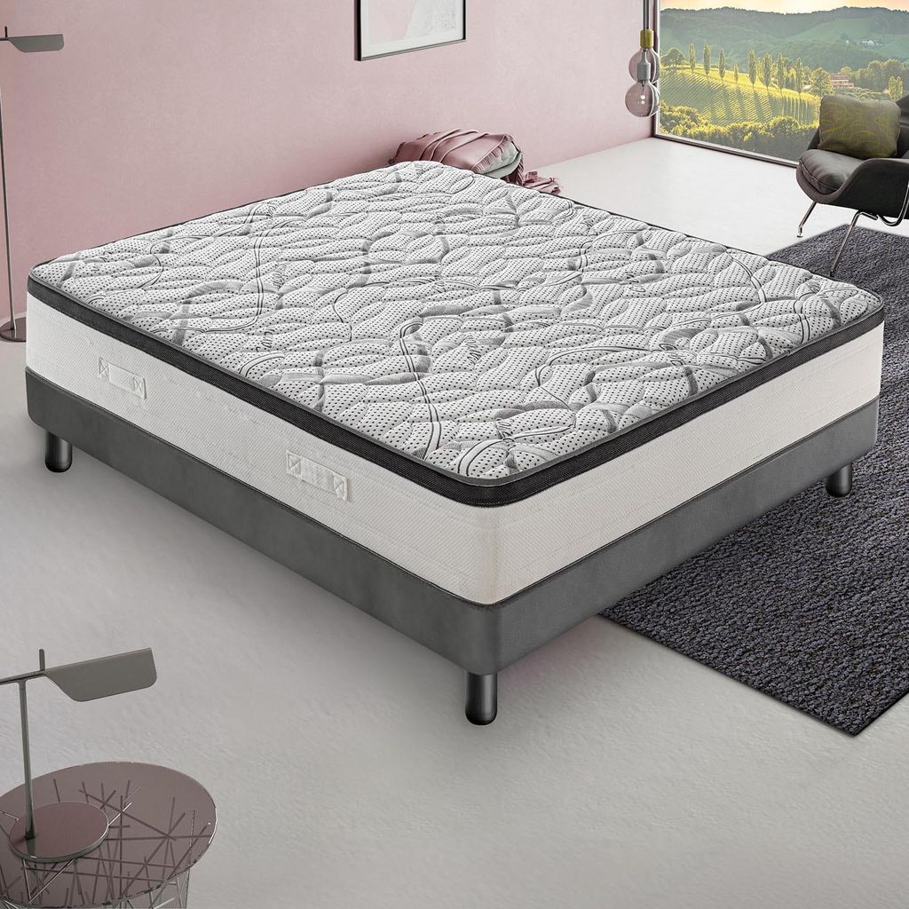 Matrac 150 × 200 cm, výška 20 cm, matrace z studenej peny, Obrázok produktu 