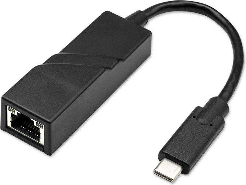 Qoltec Netzwerkadapter USB-C 3.1 | RJ-45 | Ethernet | 1000 Mbit/s
