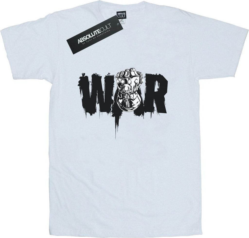 Marvel - "Avengers Infinity War" T-Shirt für Herren BI12335 (XXL) (Weiß)
