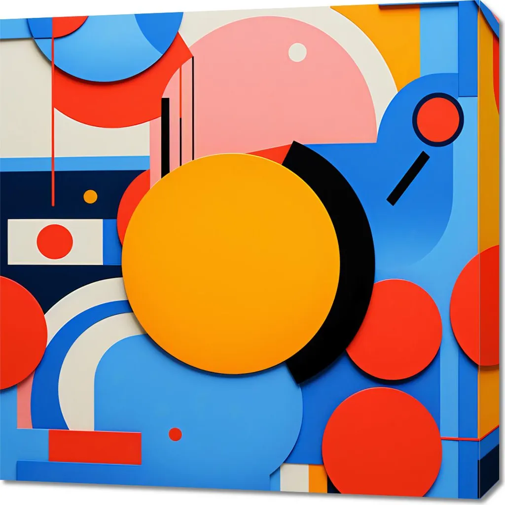 Offerta Quadro Moderno 70x70 Kaleidoscopio emozioni - Prezzo Top
