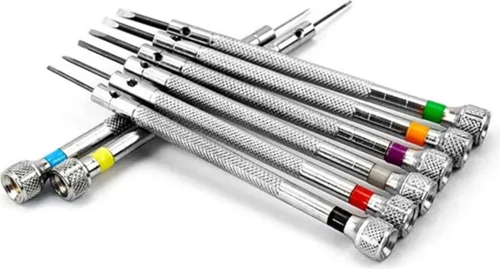 29-teiliges Präzisions-Schraubendreher-Set 0,6–2,0 mm, Uhrenschraubendreher für die Reparatur, Uhrmacher-Reparaturwerkzeuge