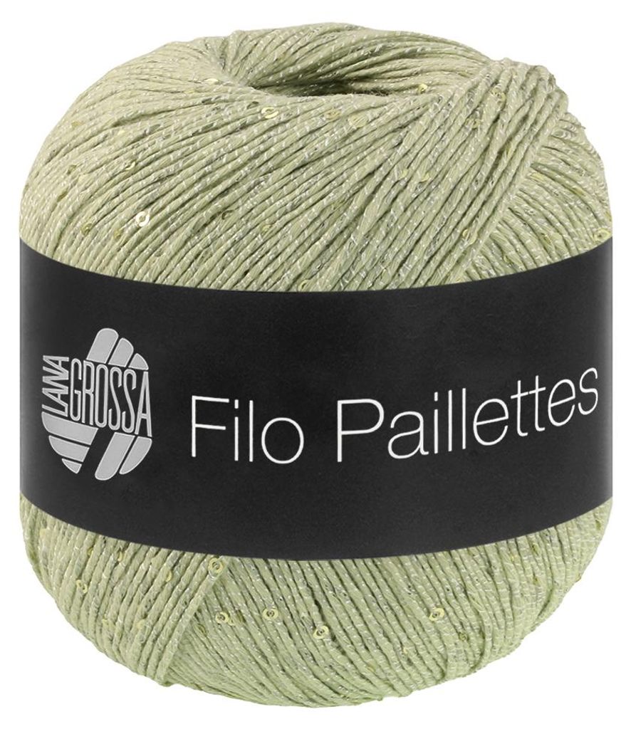 Lana Grossa - Filo Paillettes 0012 limette Produktbild 