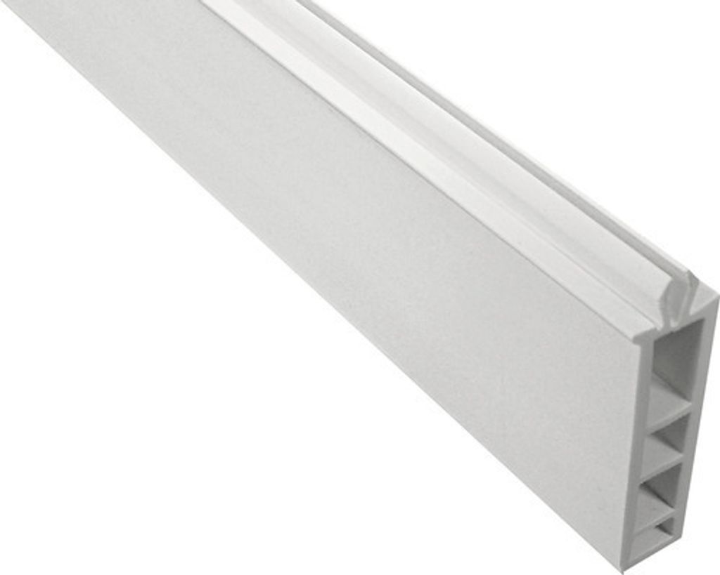 Fensterbankanschlussprofil für Schiebetür 3000x50 mm weiß