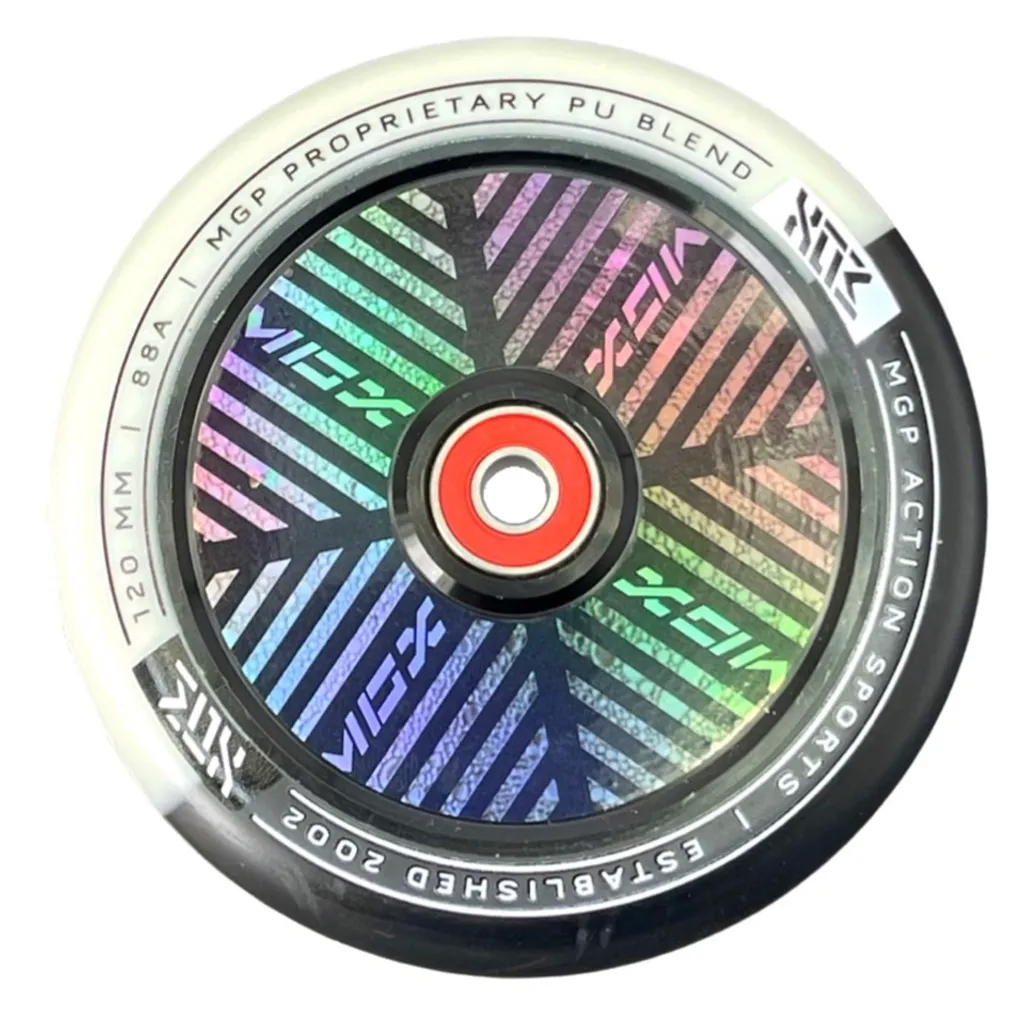 Roues 120mm MFX Corrupt Stripes pour Trottinette Stable et Rapide