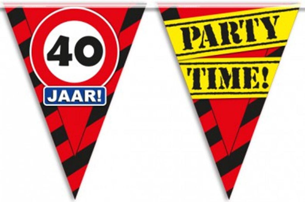 Paperdreams Partyfahne – 40 Jahre