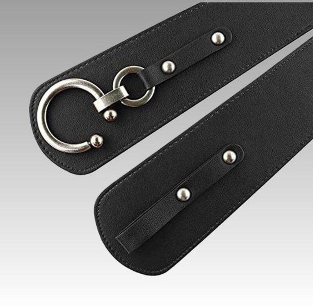 Breite Vintage-Riemen für Frauen - elastische Riemen mit Aluminium-Haken für Kleider