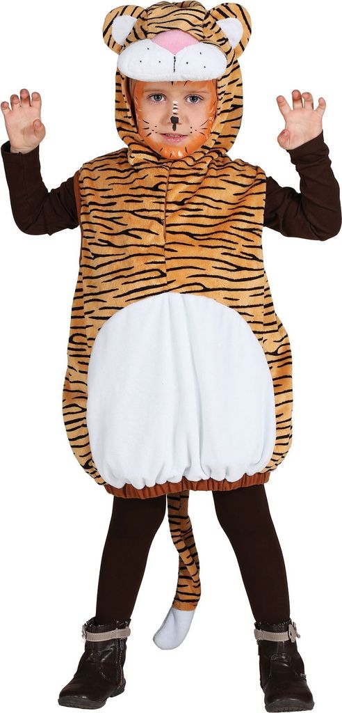 Tiger Kostüm Dschungel-Tiger Tipu für Kinder Produktbild 