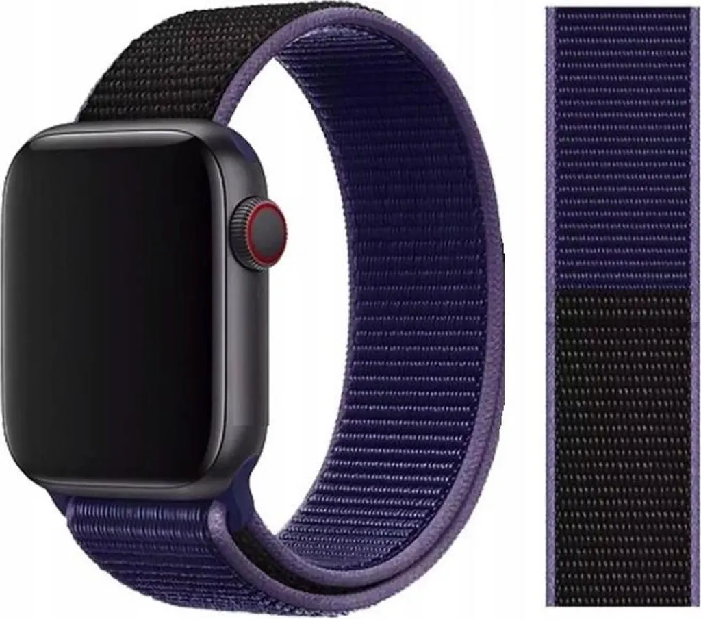 Cinturino Sportivo Blu Navy Apple Watch | Resistente a Sudore e Acqua