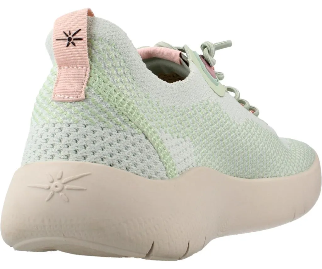 Baskets Vertes en Toile Flyx 059 Sunni Sabbi à Semelle Flexible - 3