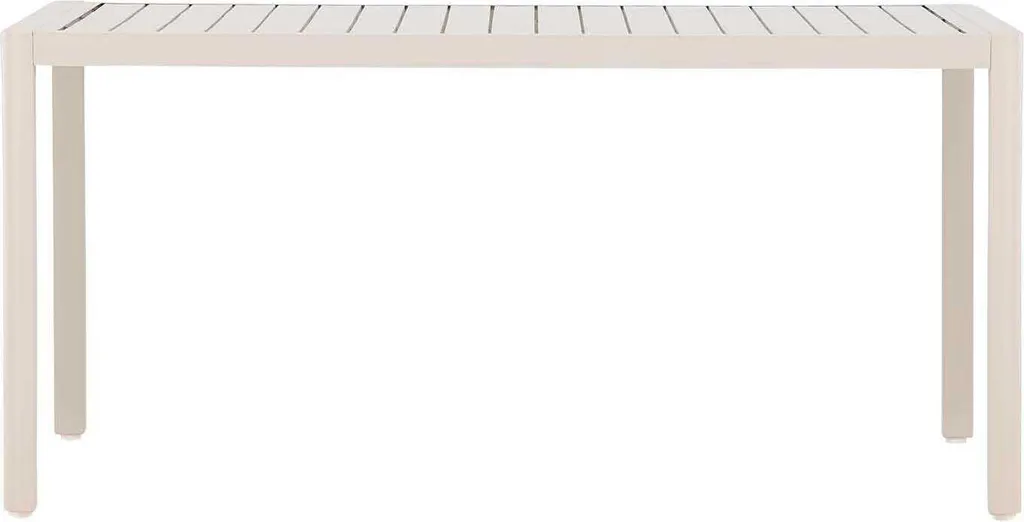 Giardini table de jardin beige - Mobilier d'extérieur élégant et stable