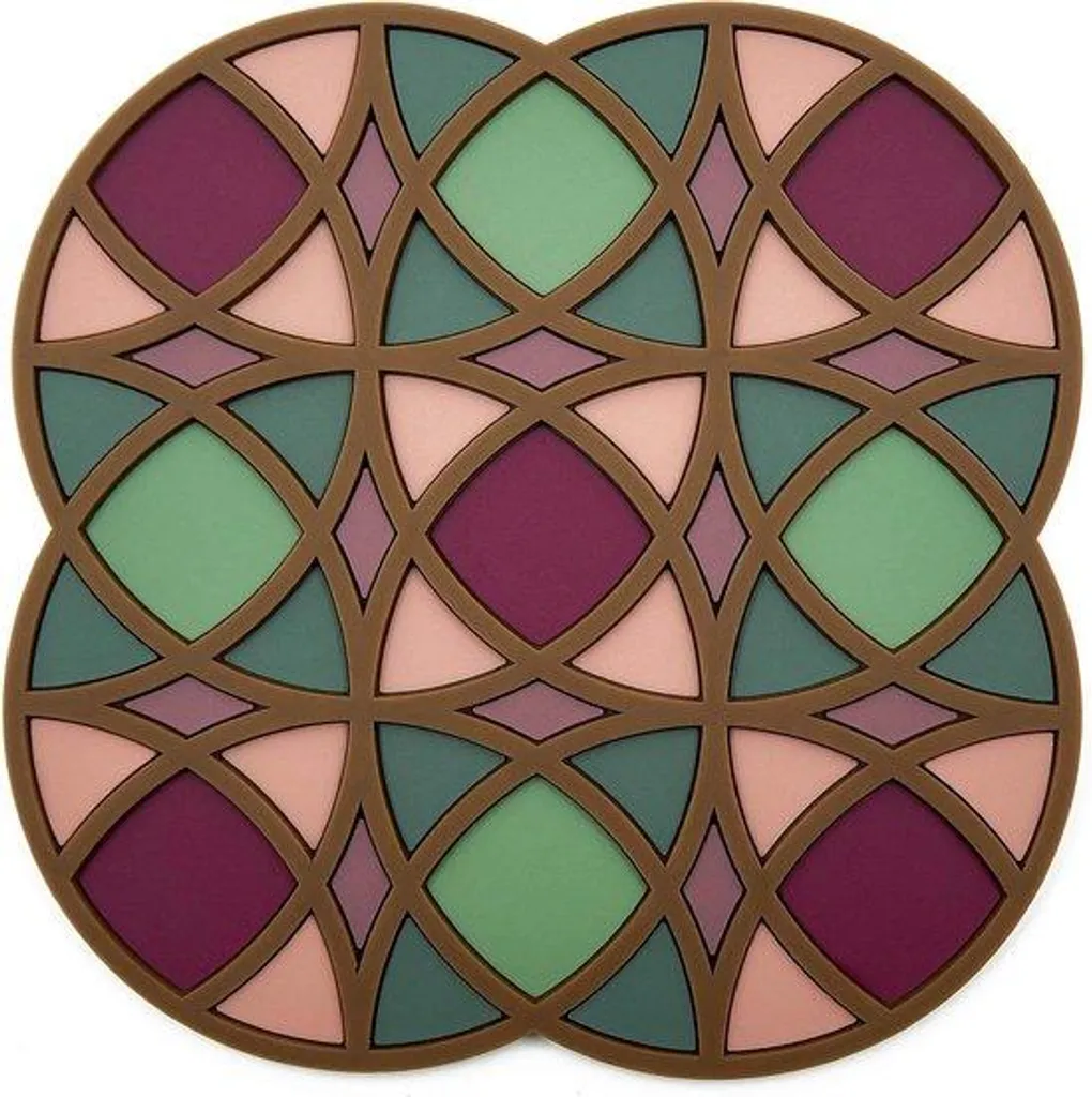 Tapis en silicone antiadhésif Opera noir, idéal pour macarons