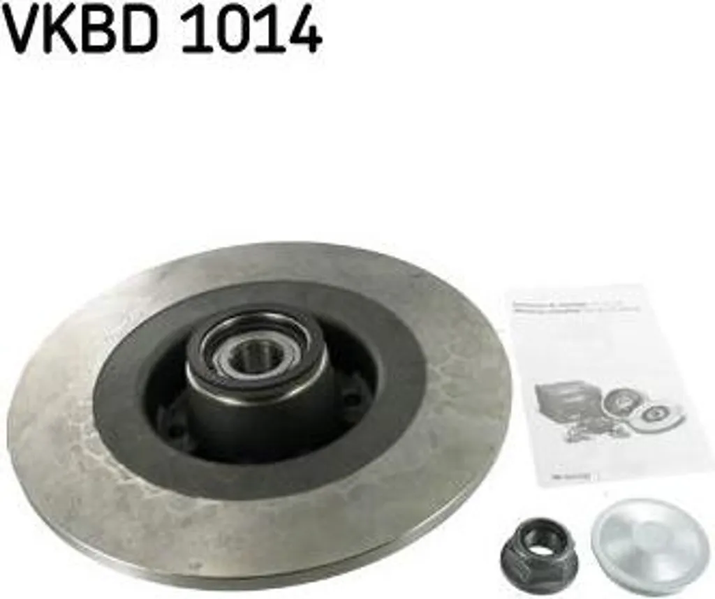 Disque de frein SKF VKBD1014 pour entretien Renault Megane et Scenic II