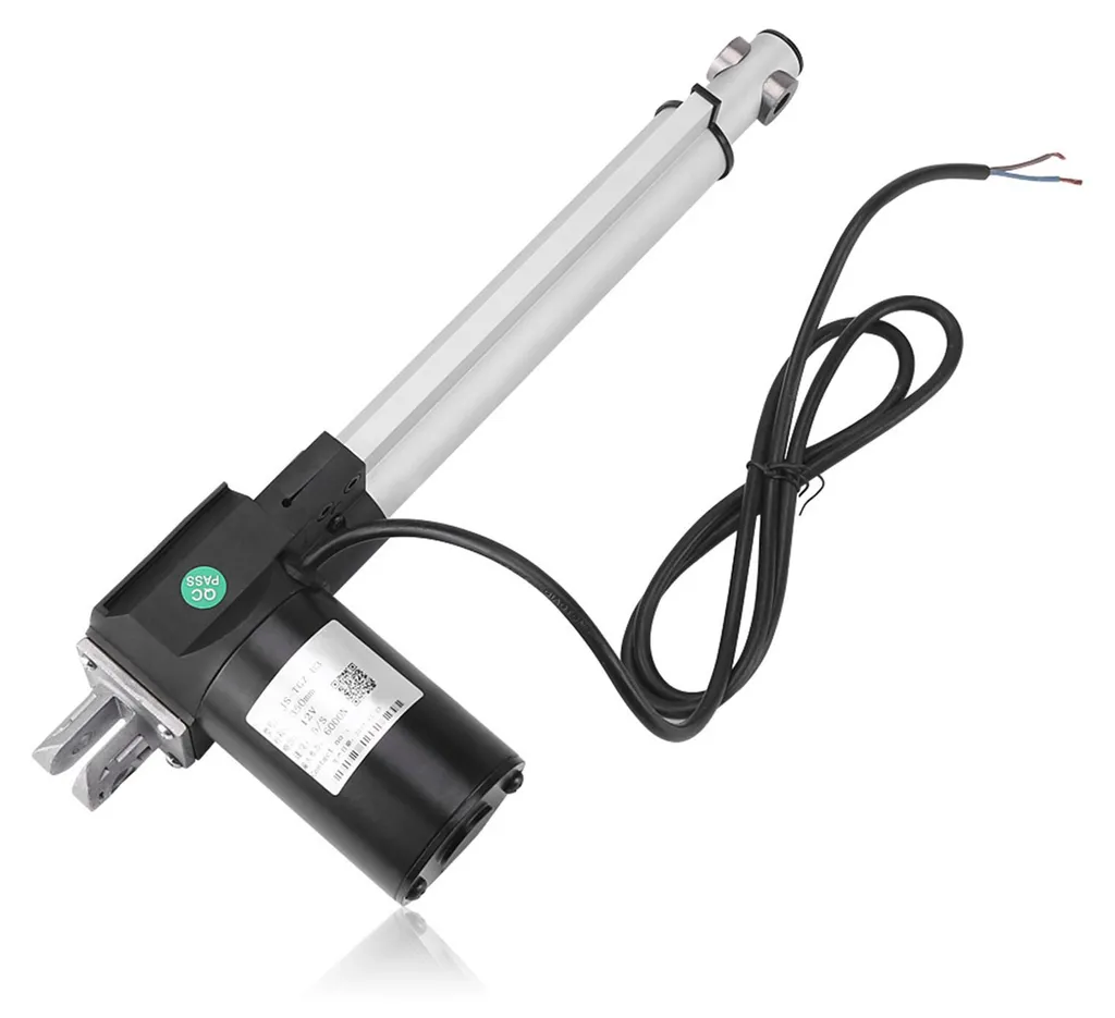 Actionneur linéaire 6000N puissant 12V CC 350mm en alliage aluminium