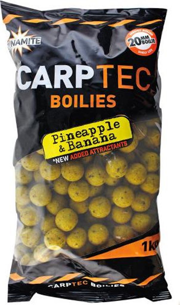 Dynamite Baits Carptec Boilies 1 kg Ananas & Banane - 15 mm Image du produit 