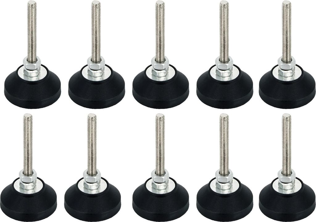 SCHMIDT systemprofile 10x Stellfuß M8 Fuß Standfuß Produktbild 