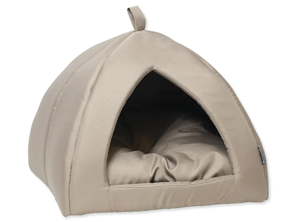 Lit apaisant Cocon DOG FANTASY Basic gris clair 43 cm pour le repos