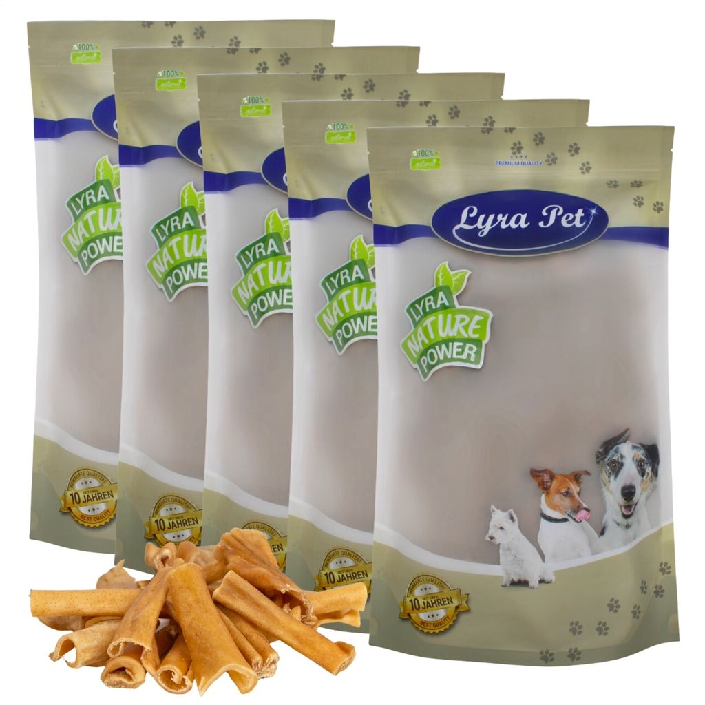5 kg Lyra Pet® Rinderkopfhaut Abschnitte 1 - 7 cm Produktbild 