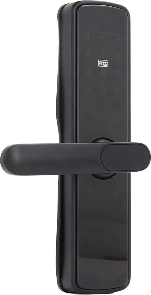 Serrure connectée intégrale avec lecteur de carte et code pour pro - 4