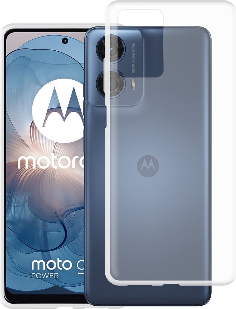 Hülle Motorola Moto G04, Moto G04s, Moto G24, Moto G24 Power Schutzhülle - Cazy - Transparant