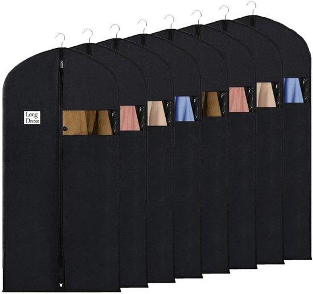 Sacchetti traspiranti per abiti 60x152 cm, 8 pezzi, per Immagine del prodotto 