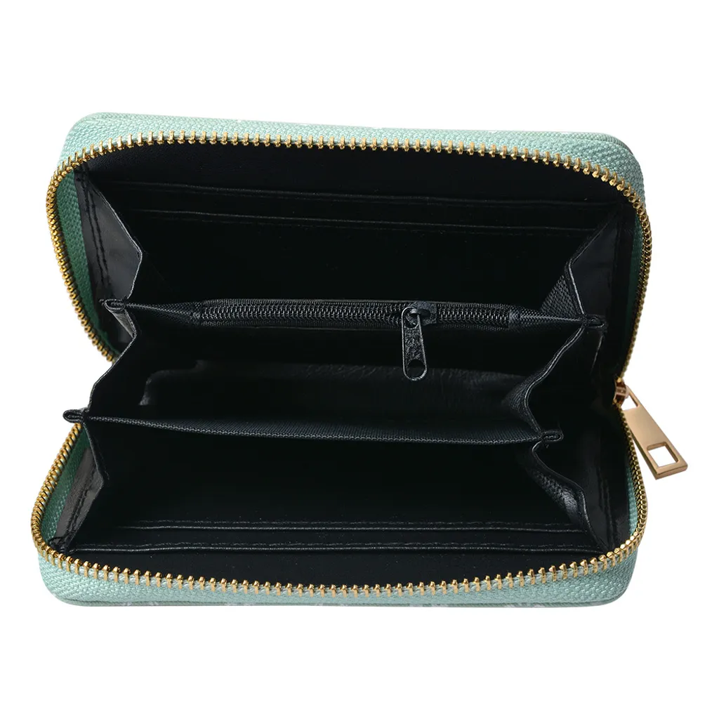 Portafoglio Verde Clayre & Eef - Atmosfere Provenzali 10x15 cm - 2